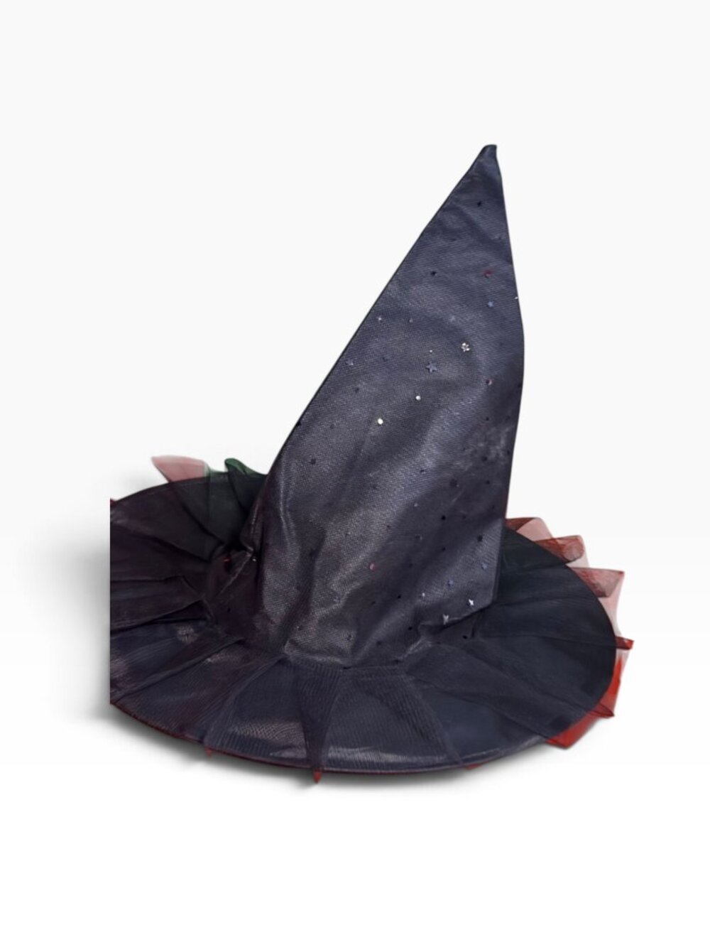 Black w/ Stars Witch Hat – Halloween Costume